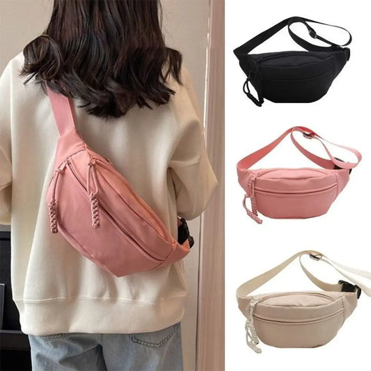 Crescent Bag Large Capacity Waist Bags, Travel Bag, Shoulder Bag, Cross, Body Bag, Multifunctional Running Belt Bags Sport